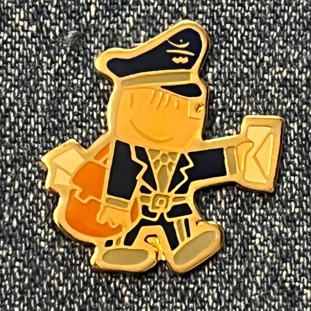 Mailman Cobi Olympic Lapel Pin ~ 1992 Barcelona, Spain